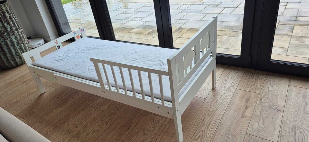 Łóżko dla dziecka ikea 70x160  Kritter z materacem