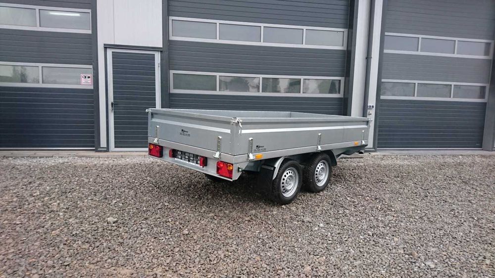 Przyczepka samochodowa SIDECAR 300x156 750 kg Producent - TRANSPORT