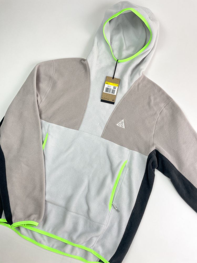 Оригінал! Флісове Худі Nike ACG сіре (L) Нове з бірками!
