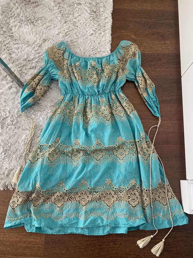 Vestido sahoco tamanho s s lindo novo sem uso