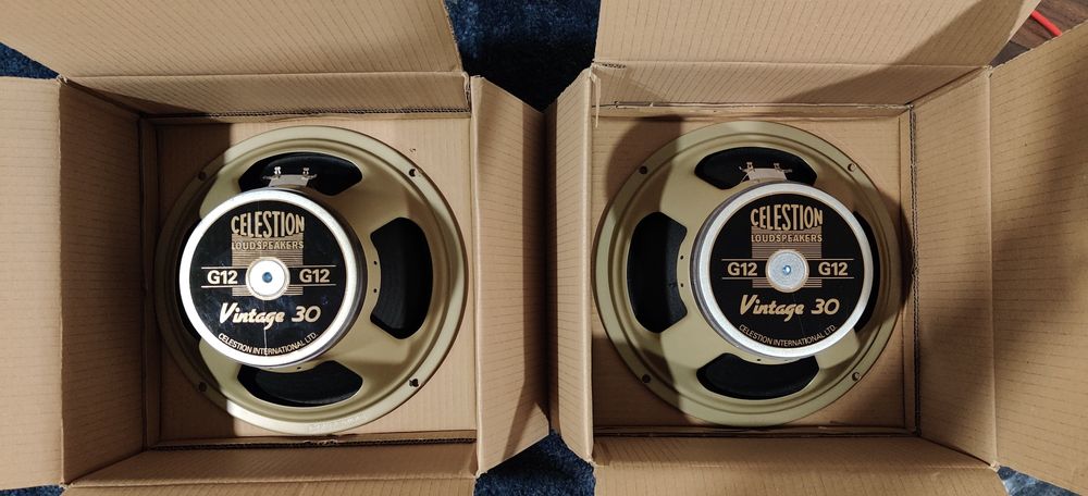 Altifalantes de guitarra, par de celestion V30 16 ohm