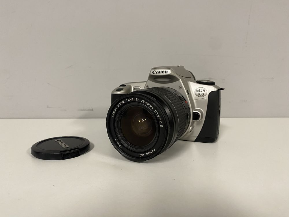 Canon EOS 300 - 28-80mm f3.5-5.6, aparat analogowy, z kolekcji