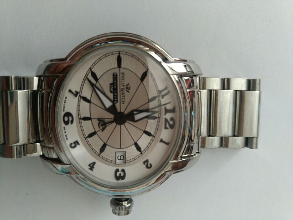 Zegarek męski Philip Watch Man Uhr Anniversary Stal owalny