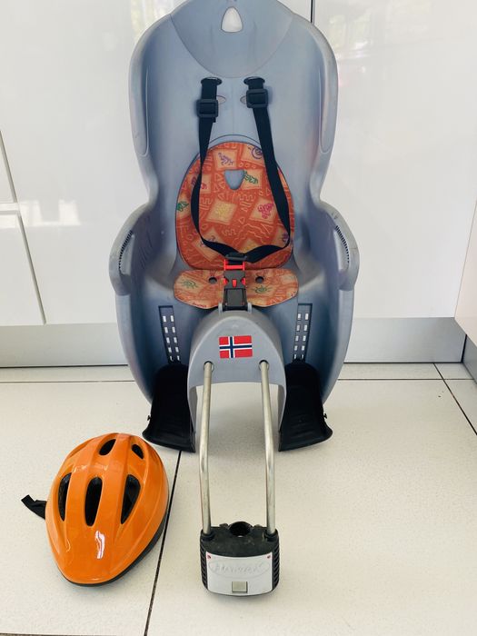 Fotelik rowerowy Hammax Max 22kg + kask gratis