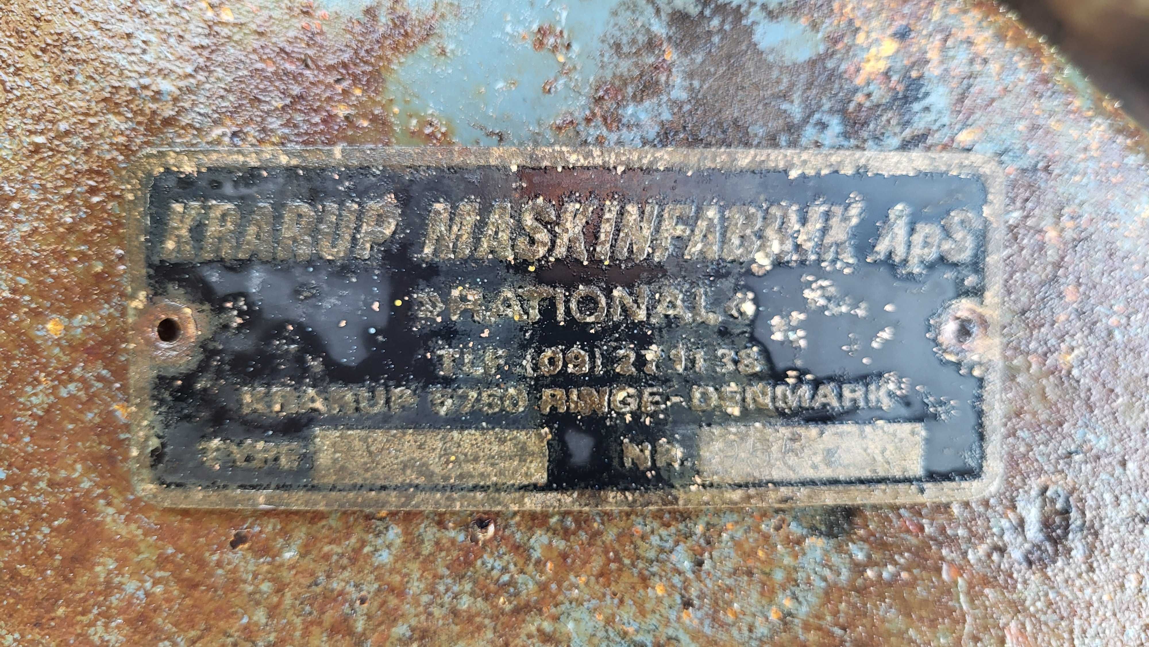 Przyczepa Wywrotka Jednoosiowa Krarup 5T