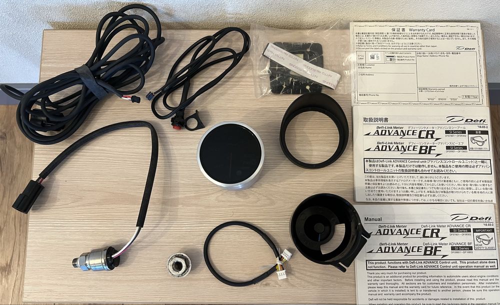 Датчик прибор давления масла тиску оливи Defi Advance BF 60мм оригинал