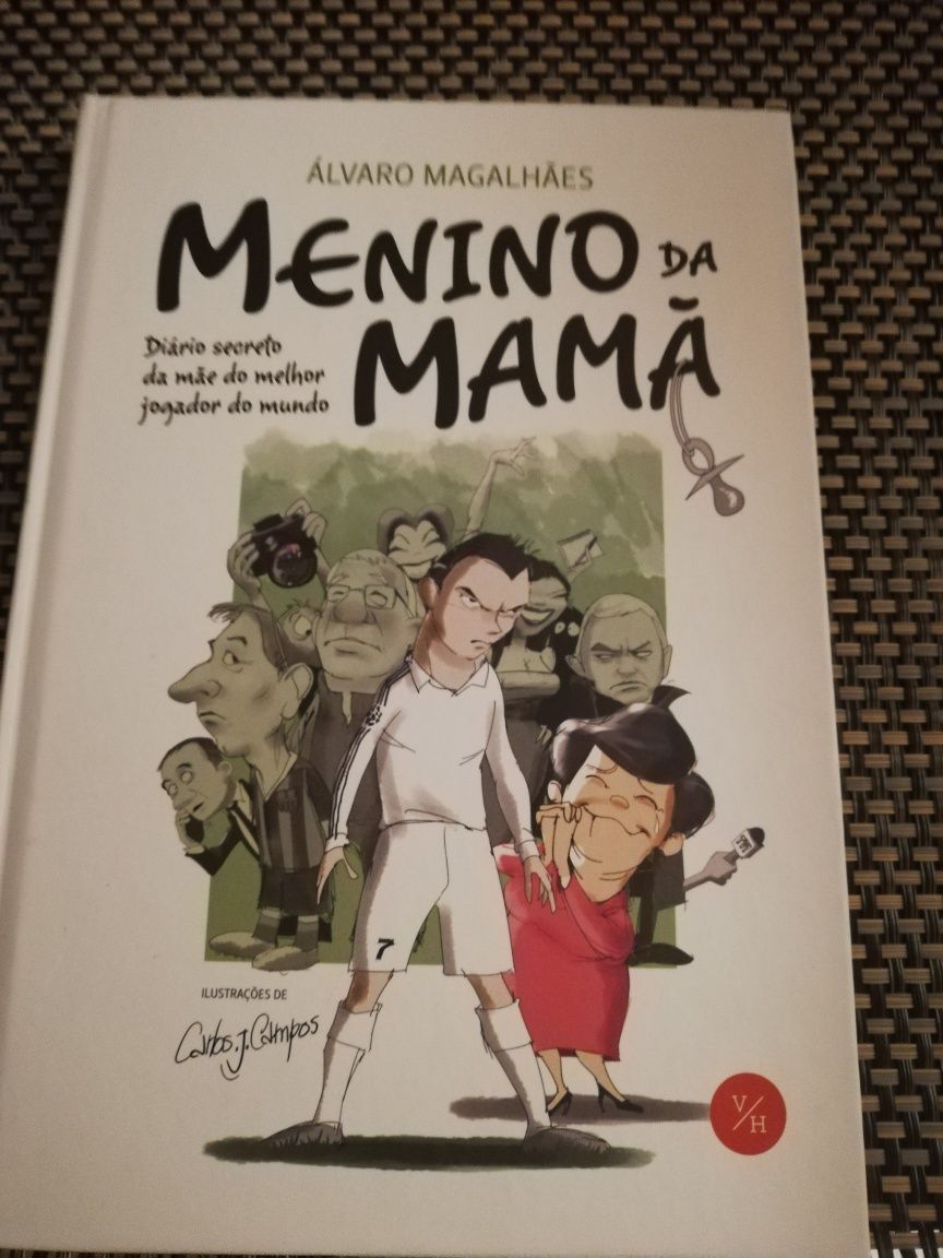 Livro Menino da Mamã de Álvaro Magalhães