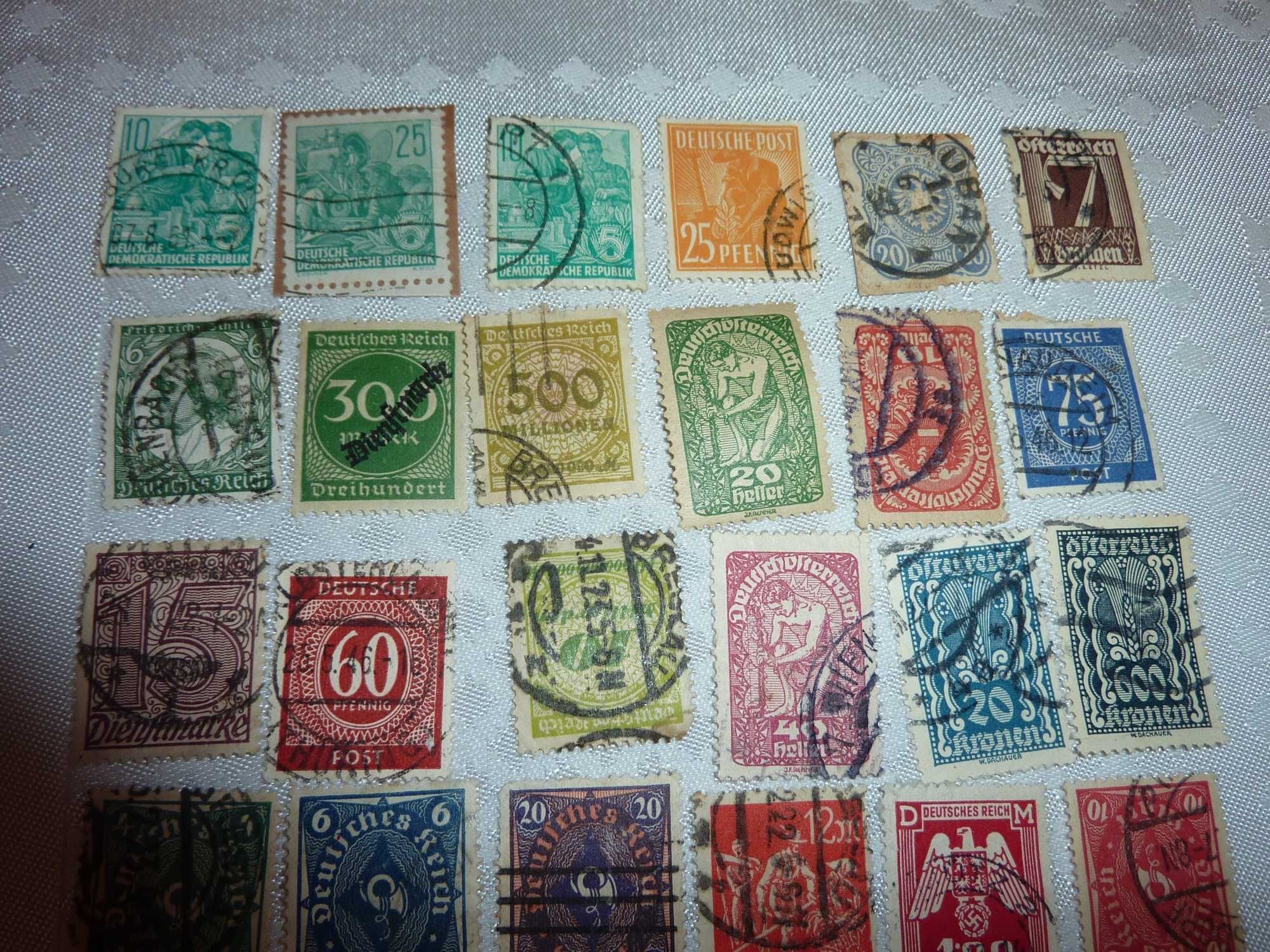 Zestaw starych znaczków NIEMCY