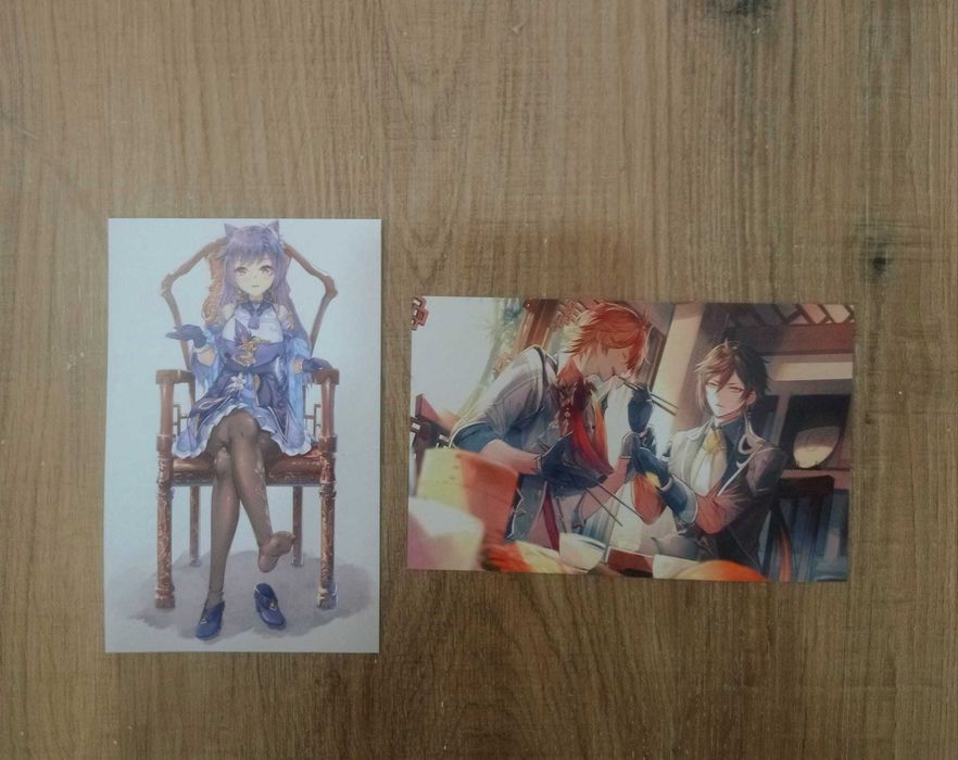 Cartões Genshin Impact