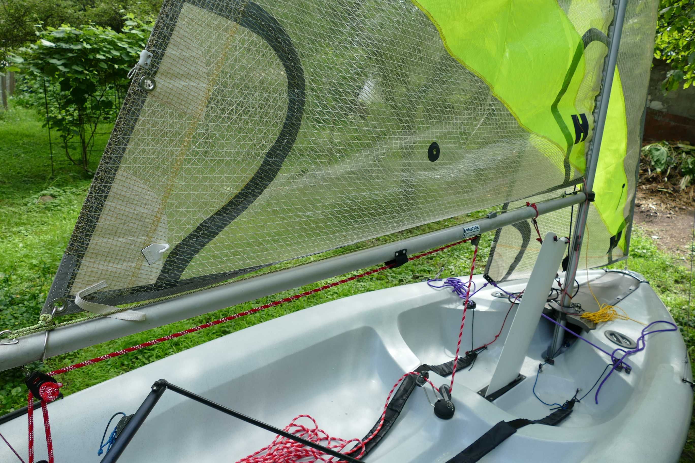 Łódź żaglowa żaglówka RS Feva 3,64m, mylarowe żagle