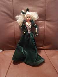 Holiday Barbie, Green Velvet Gown, Jewelry, 1976 Head