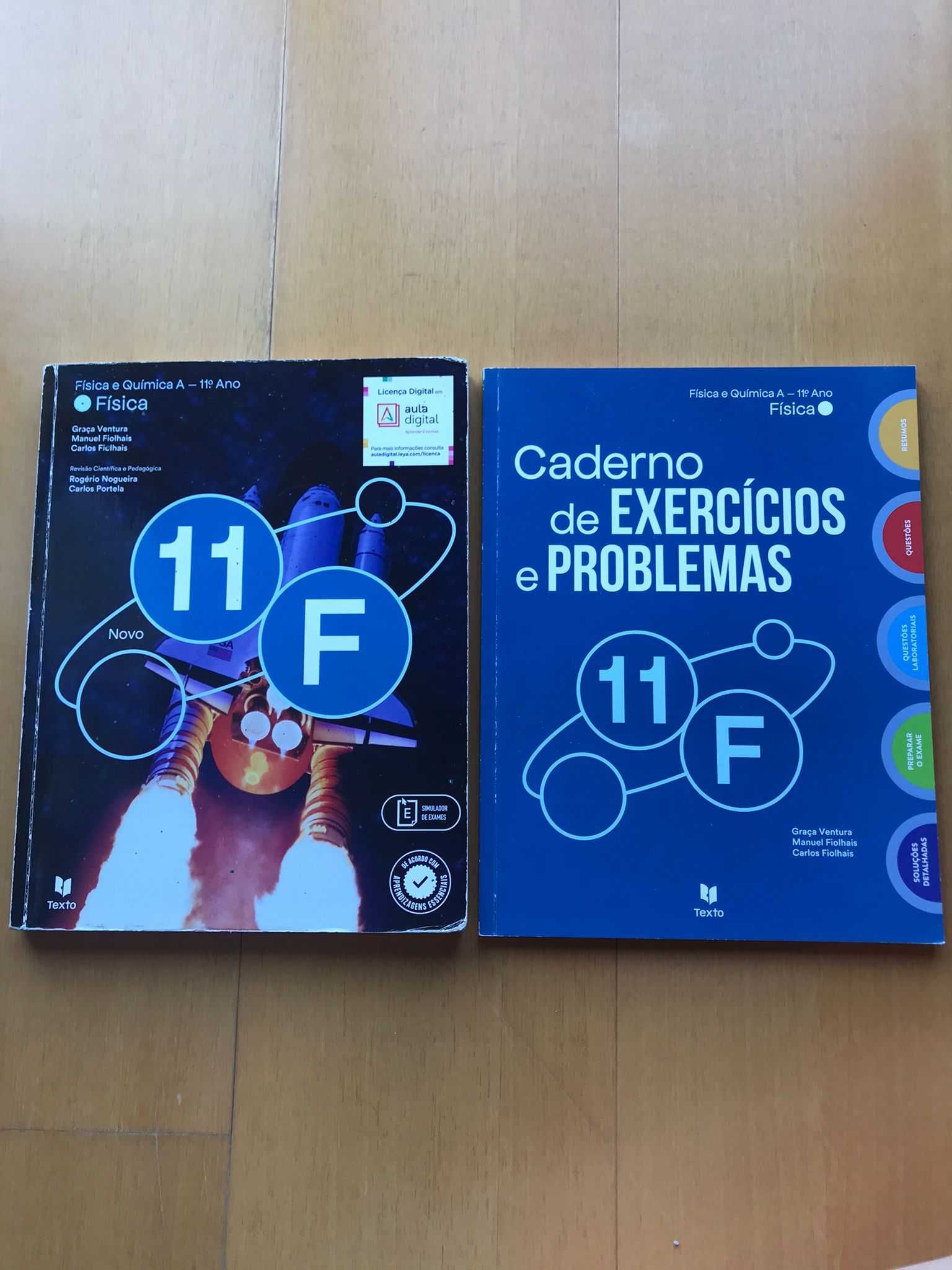 Manual de FQ 11º ano + Cadernos de atividades