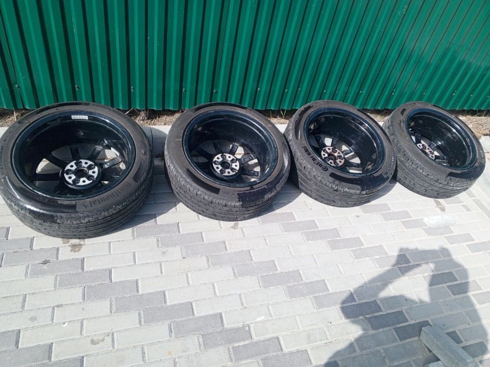 Диски з шинами s-line/Continental 235/45/r18