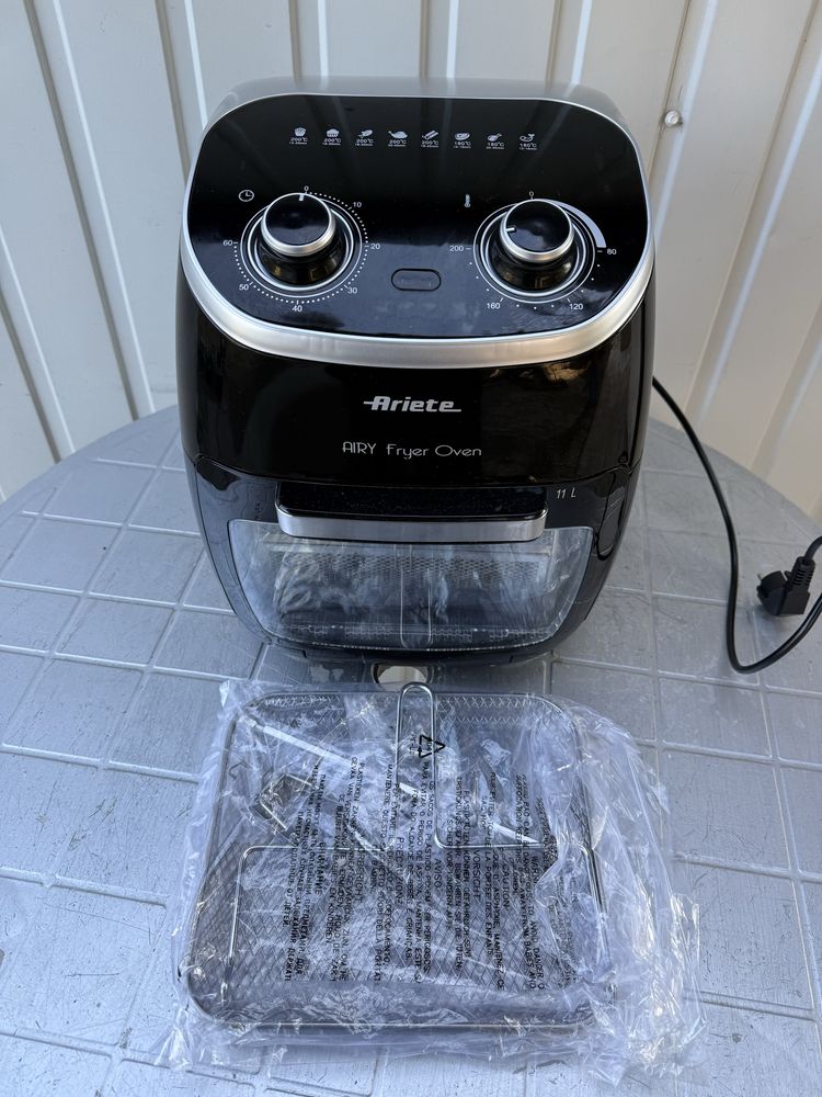 2 w 1 piekarnik i frytownica beztłuszczowa Ariete 4619 Air Fryer Oven