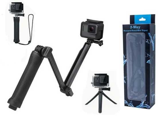 Wielofunkcyjny monopod uchwyt do kamer sportowych GoPro,  XIAOMI Eken
