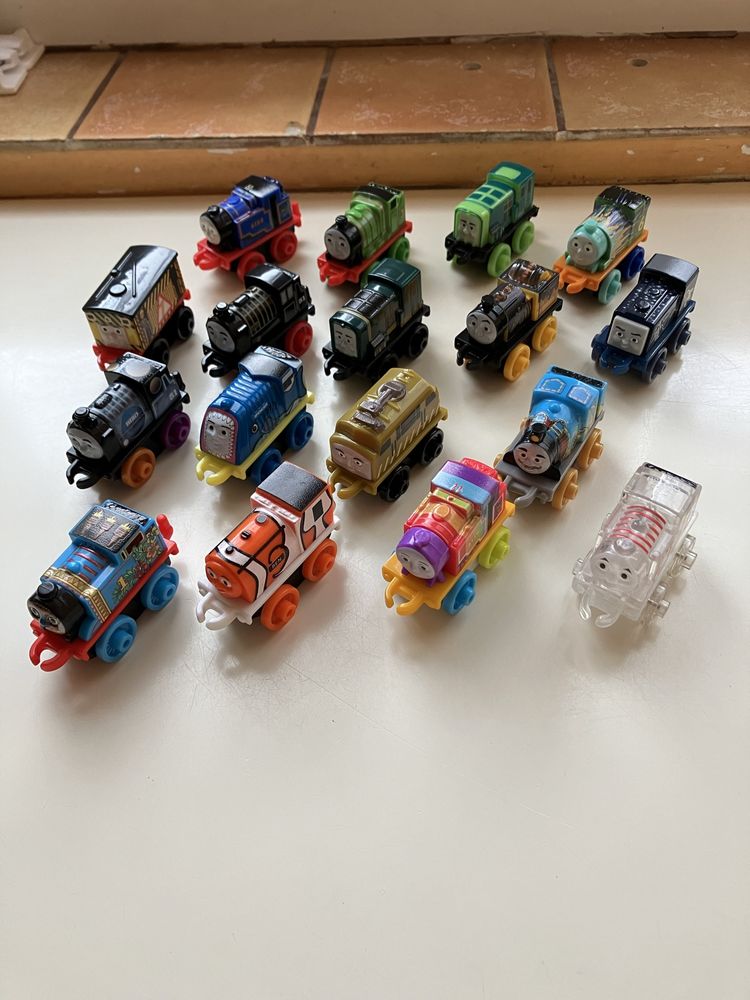 Tomek i przyjaciele minis pociągi, ciuchcie, lokomotywy