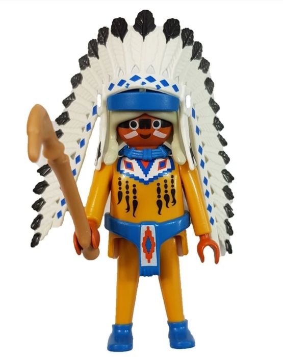 Playmobil 2011r Indianin Indianie Sioux figurki zabawki #KupMiChceTo