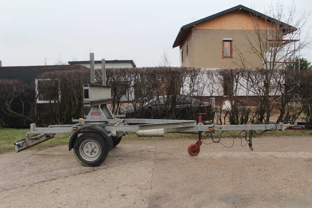 Przyczepa dłużyca dłużycowa do stali drutu słupów energetyka 3,0 Tony