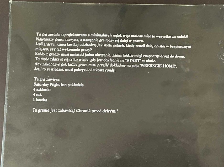 Gra na sobotni wieczór
