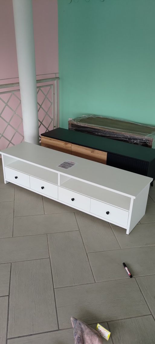 Komoda RTV biała