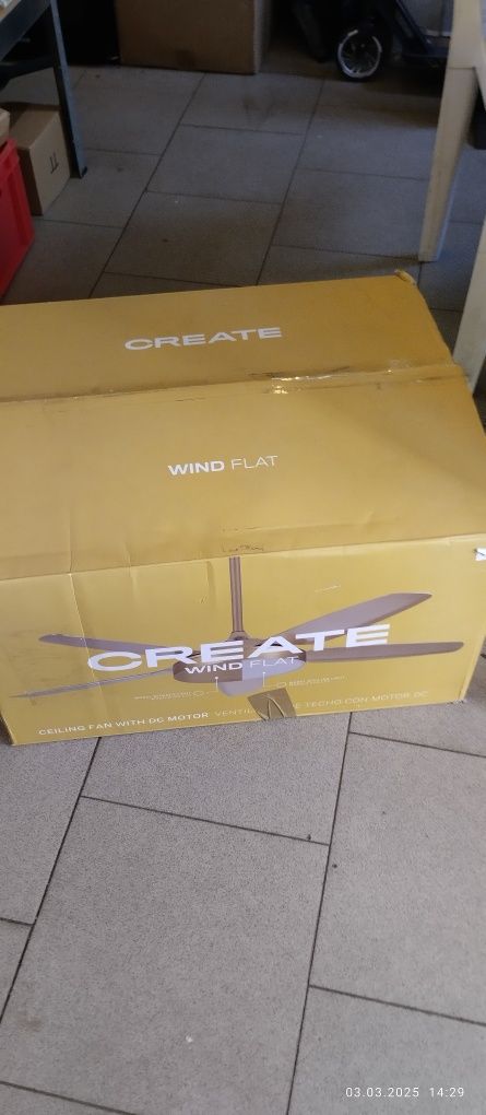 Create wentylator sufitowy