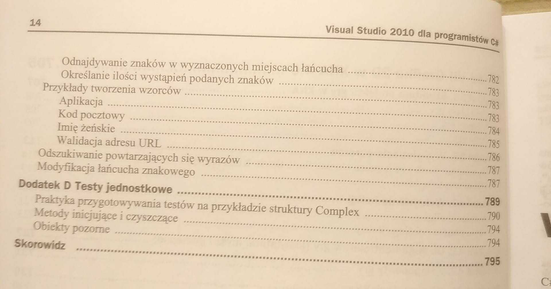 JAK NOWA Visual Studio 2010 dla programistów C# praca zbiorowa z płytą