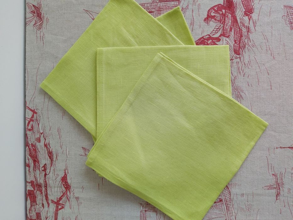 Panos em linho / guardanapos linho