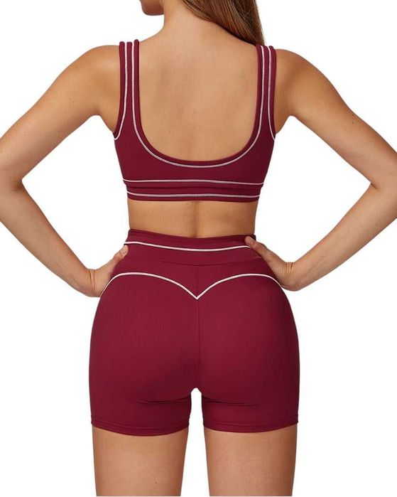 Топ Alo Yoga Pulse Bra Red