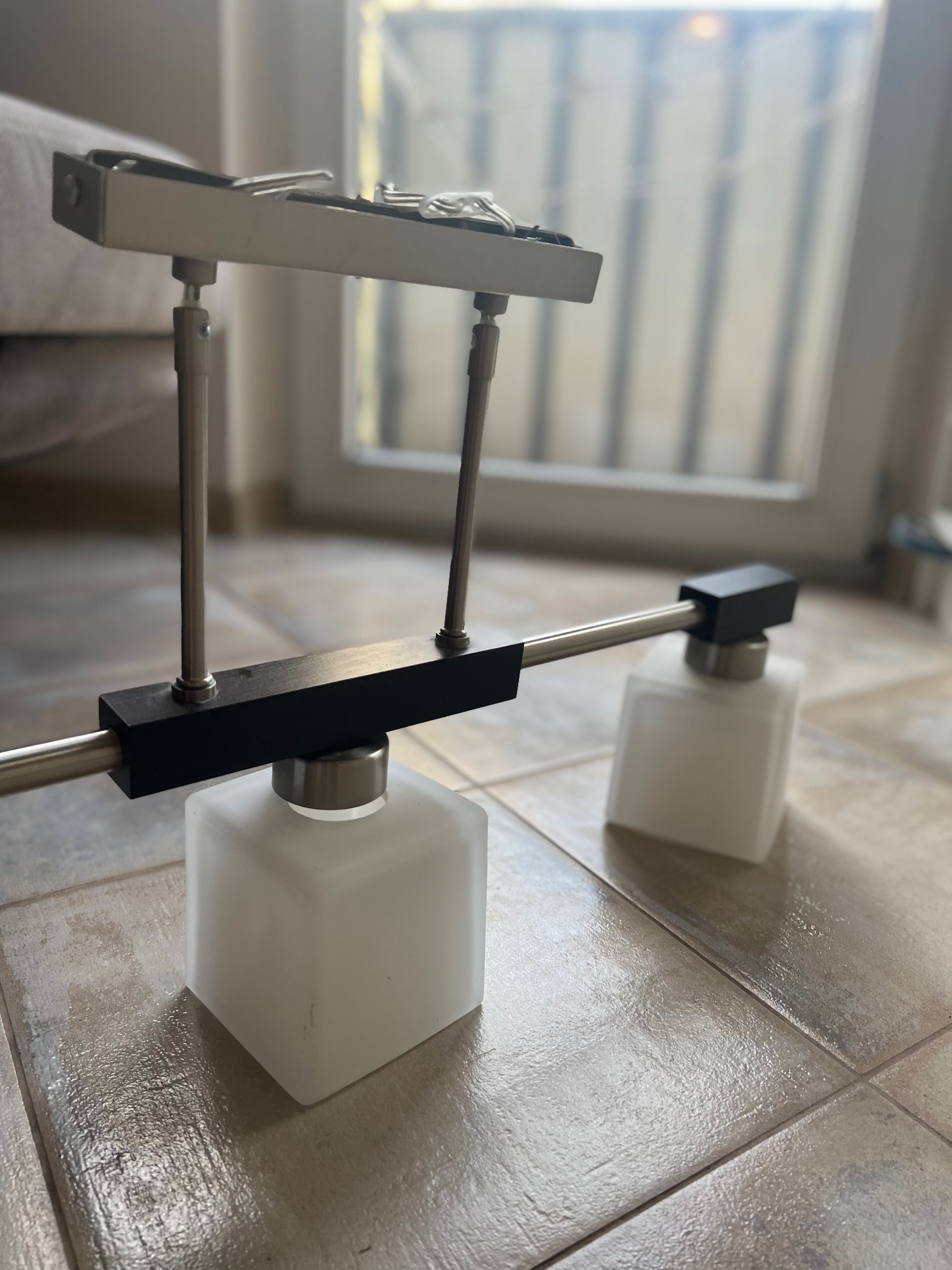 Żyrandol 3 lampy biały Leroy Merlin