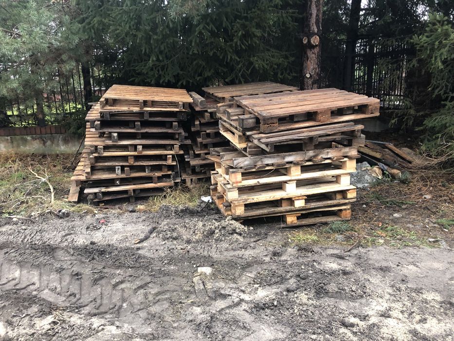Palety i deski po budowie oddam za darmo
