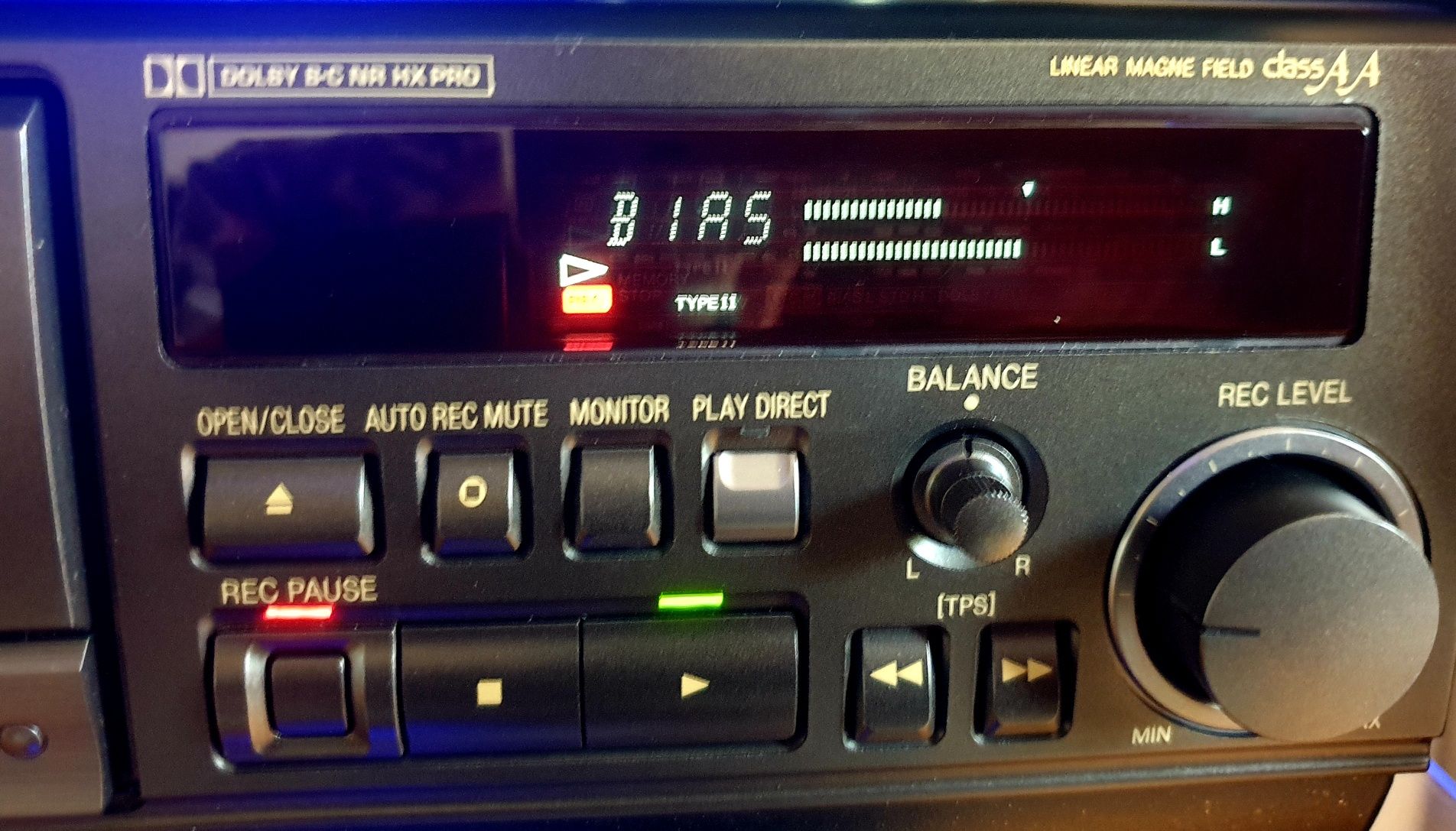 Technics RS-AZ7 magnetofon kasetowy-bdb. stan