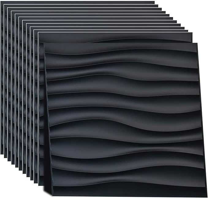 33 sztuki 3D paneli ściennych, bardzo sztywny PVC, dekoracje ścienne