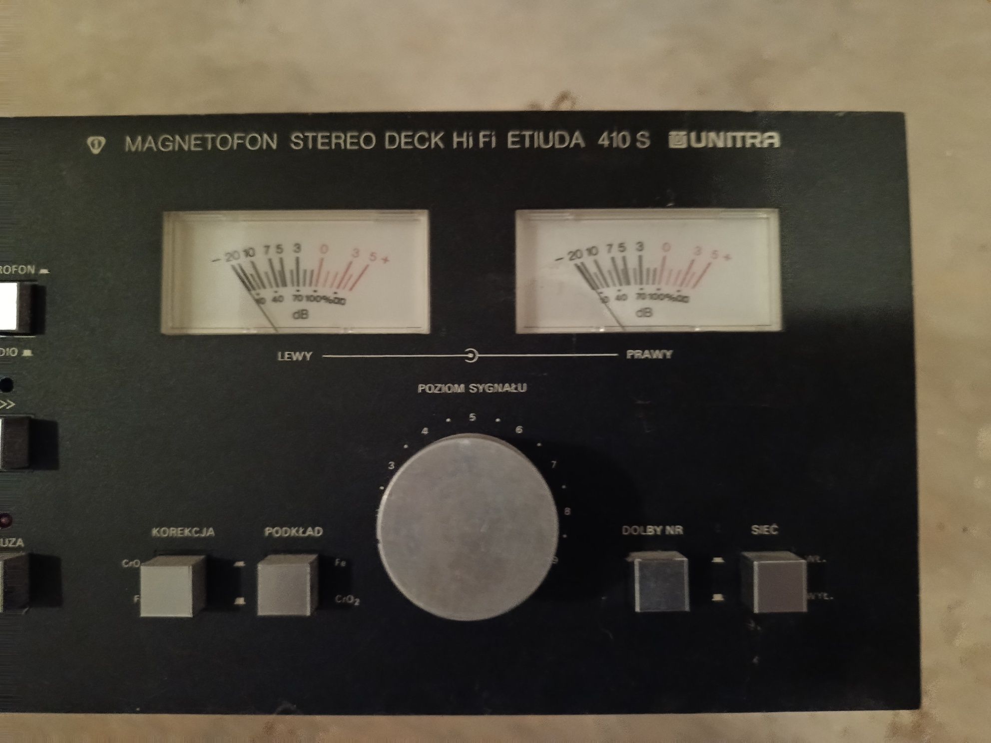 Magnetofon ETIUDA Czarny MDS-410S