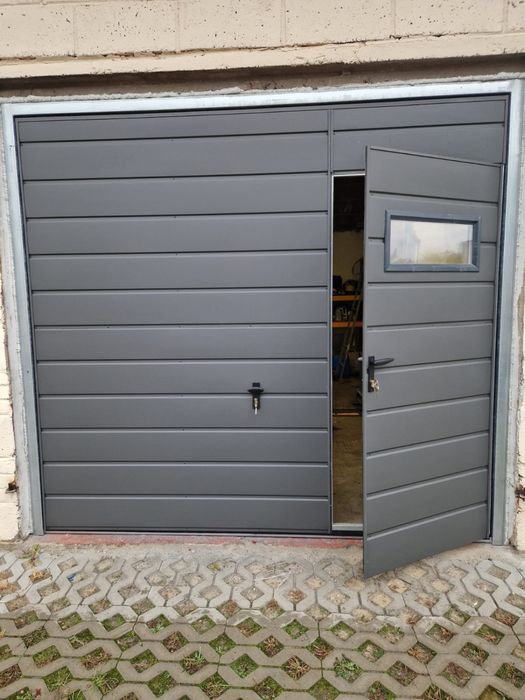 Bramy Garażowe uchylne/ dwuskrzydłowe/ drzwi stalowe PRODUCENT