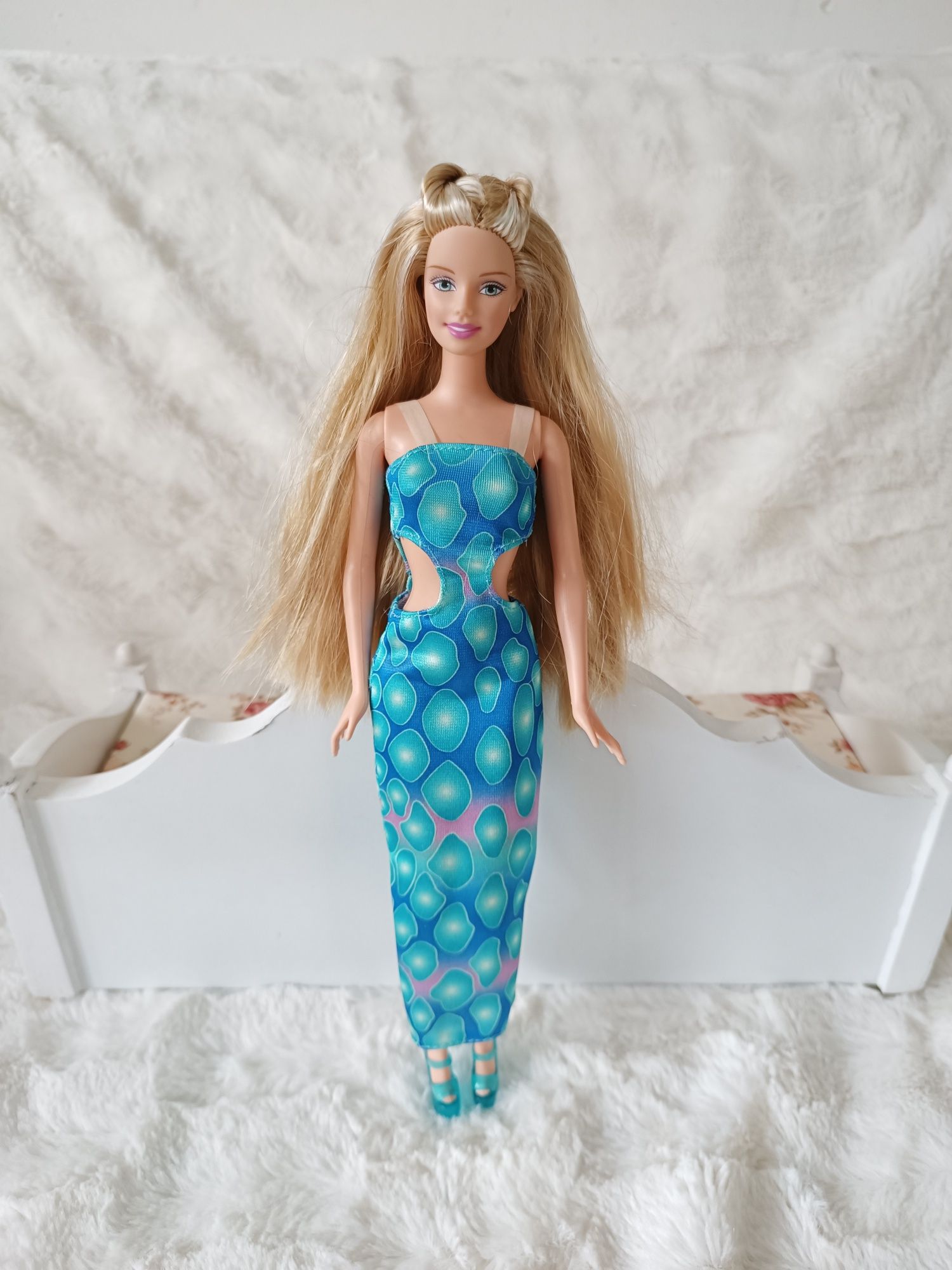 Lalka Barbie amazing nails blondynka Mattel 1999 vintage Doll