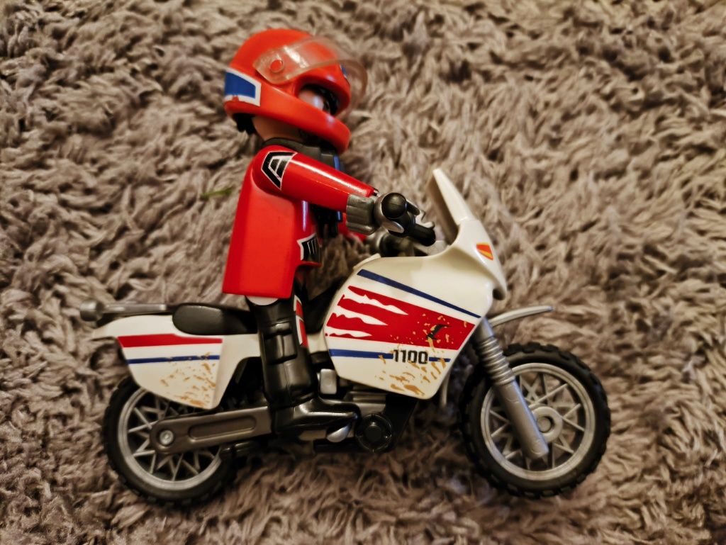 Mota Playmobil mais boneco condutor como novo