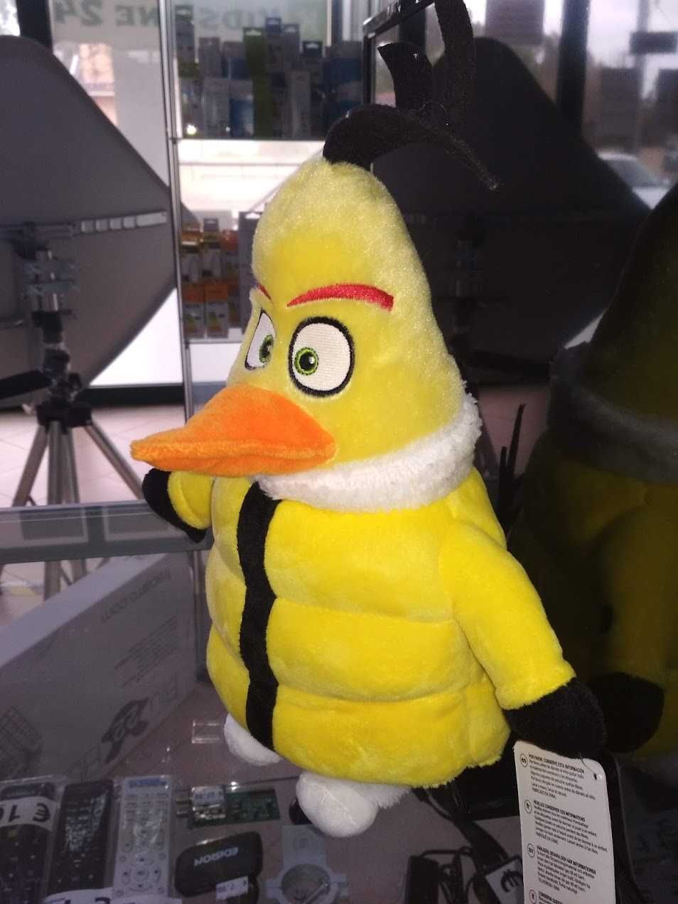 PROMO:Peluche Angry Birds na Neve Chuck 30cm