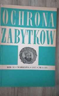 Ochrona Zabytów czasopismo 1957