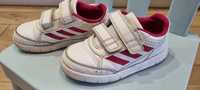 Adidas adidasy 27 wkładka 16,5 białe różowe dziewczynka