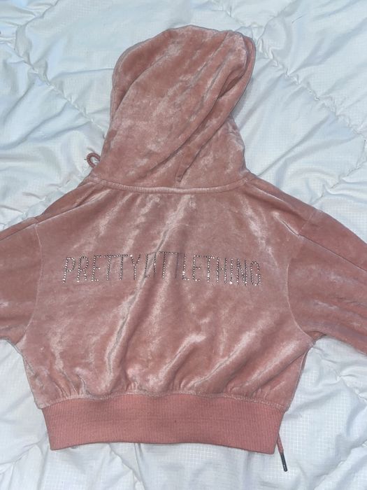 Велюрова кофта PLT