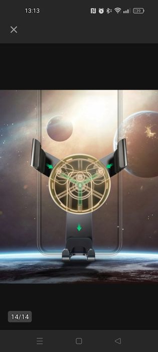 WYTRZYMAŁY STATYW Uchwyt samochodowy szybę kokpit deske telefon