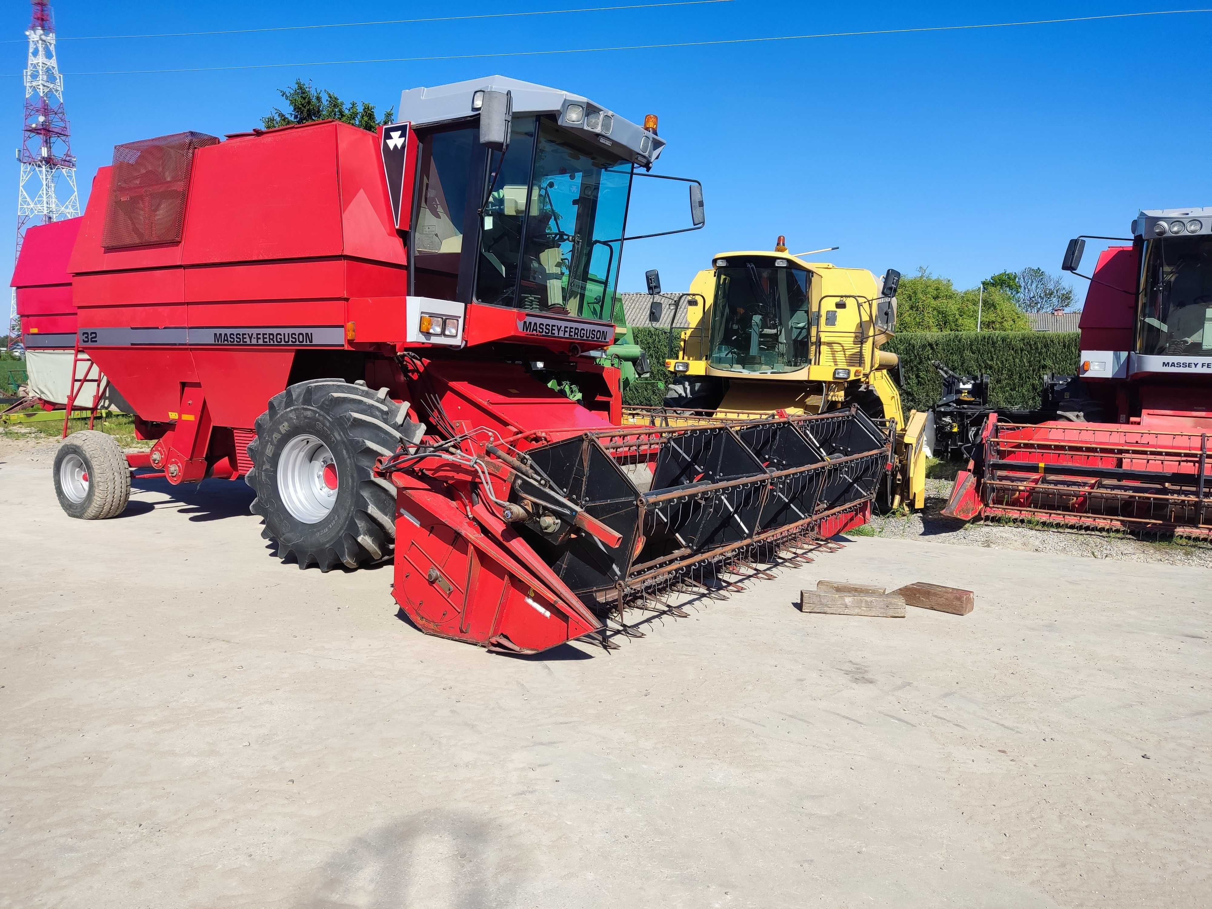 Kombajn zbożowy Massey Ferguson 32, hydromat, klima, dominator 98