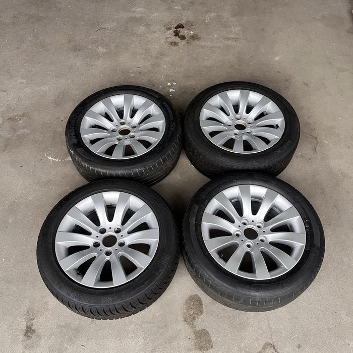 koła opony felgi 244 zimowe letnie 17 5x120 e60 5 seria et20 72.6