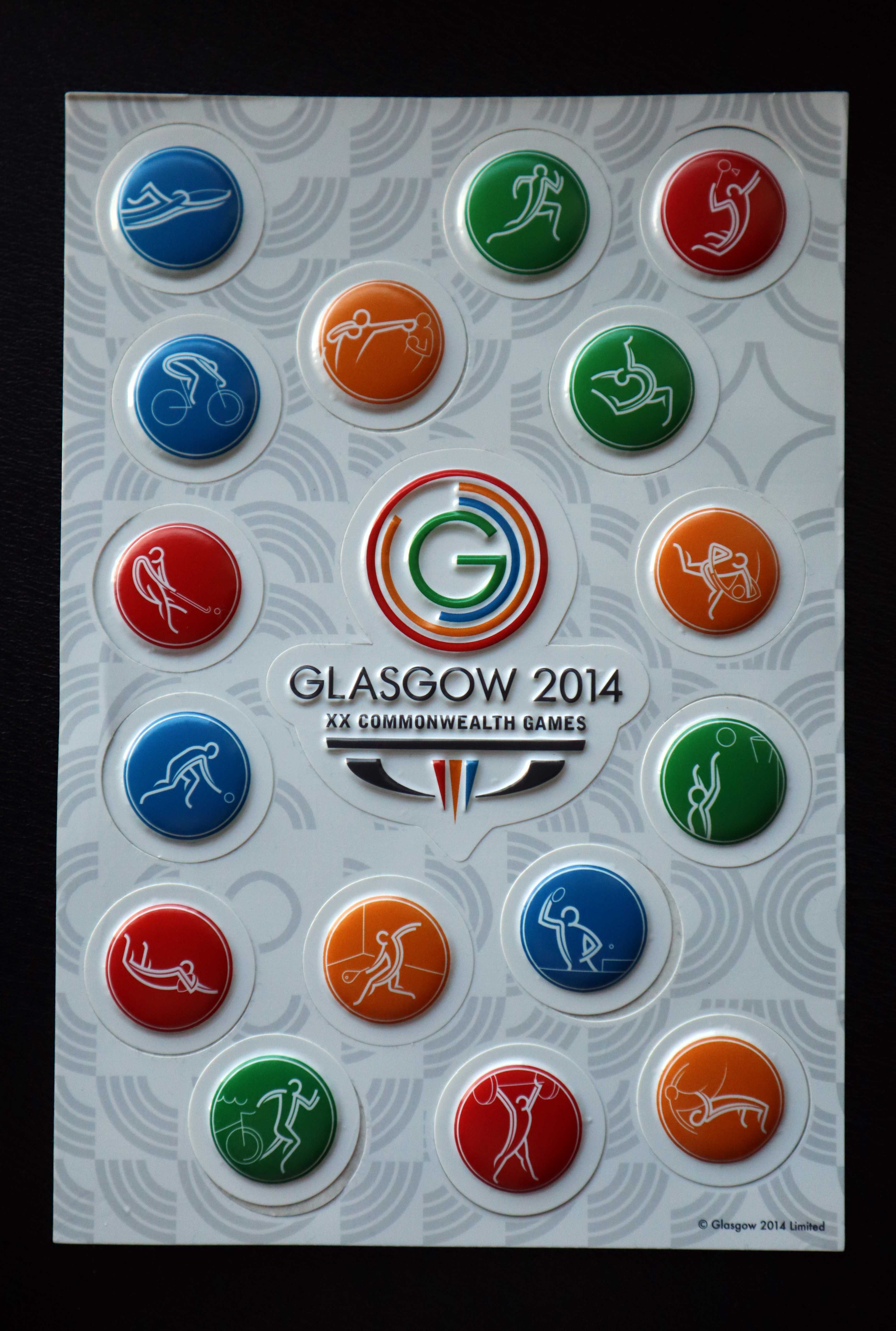 Naklejki Sport - 2014 Commonwealth Games, Glasgow