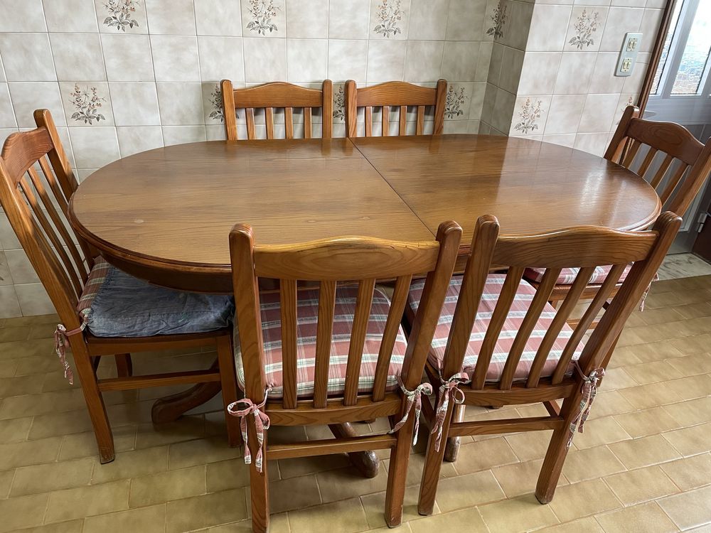 Mesa madeira cozinha