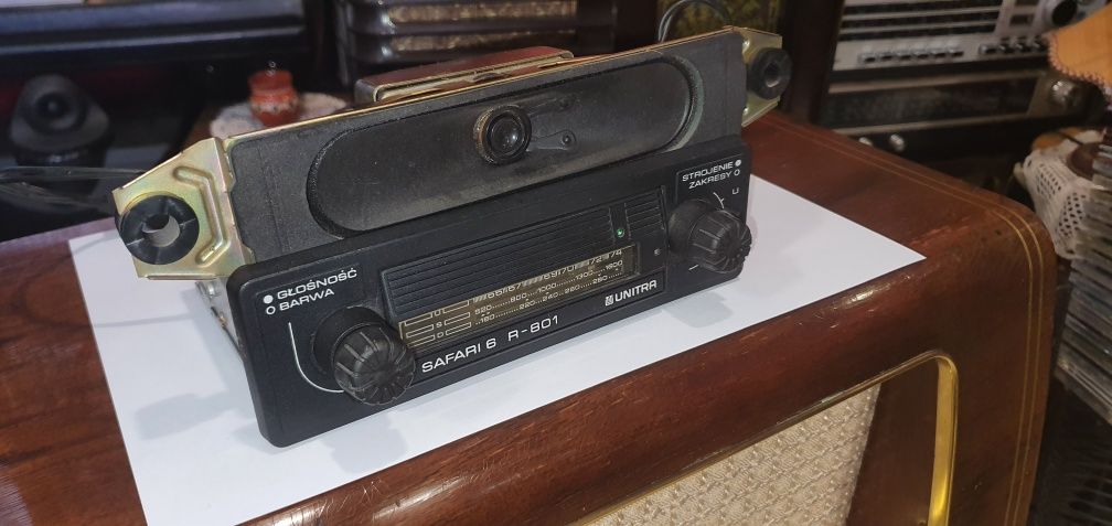 Radio samochodowe SAFARI 6 R 801 Unitra