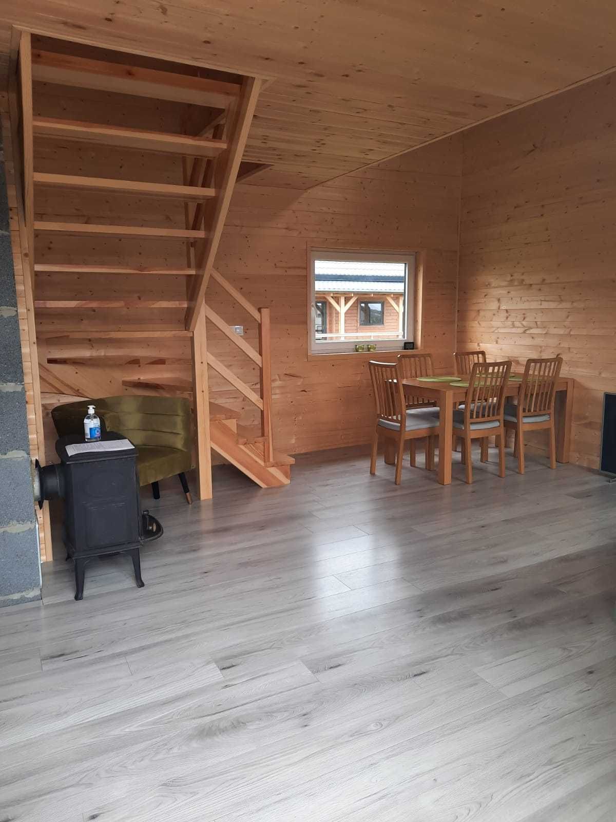 Promocja Nowy domek, sauna na  Kaszubach  o.Chmielno noclegi wolny