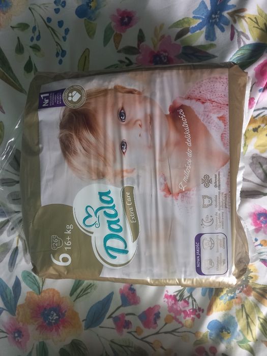 Pampersy dada extra care r.6 nowe