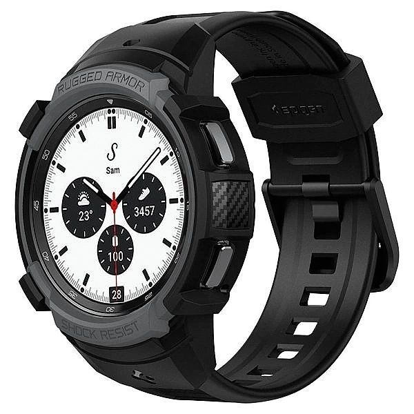 Etui z paskiem Spigen Rugged Armor Pro na Samsung Galaxy Watch 4 Class