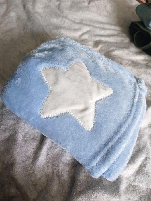 Kocyk niemowlęcy polarowy